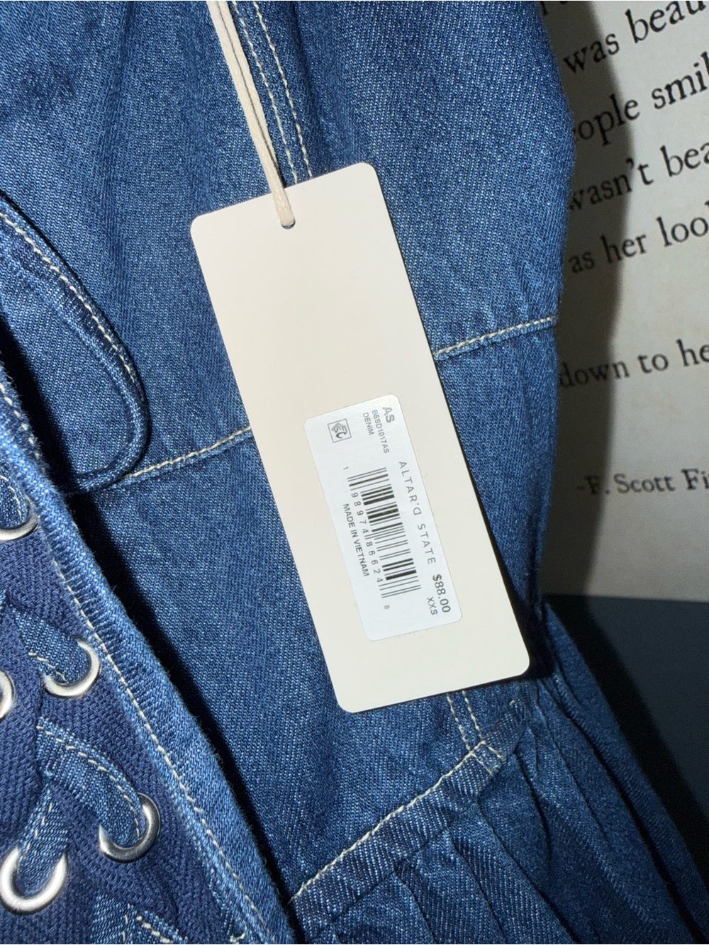 Altar’d State Maxi Denim Dress - Picture 5 of 14